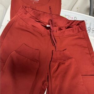 Stylish Red Women's Pants
